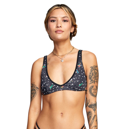 RVCA Γυναικείο μαγιό Luke Pelletier Uncaged - Bralette Bikini Top
